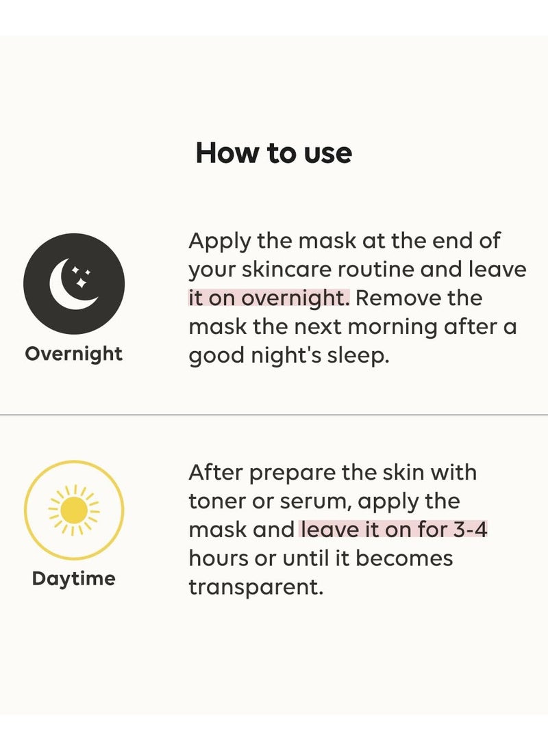 Bio-Collagen Real Deep Mask, Hydrating Overnight Mask, Pore Minimizing, Elasticity Improvement, 34g x8ea