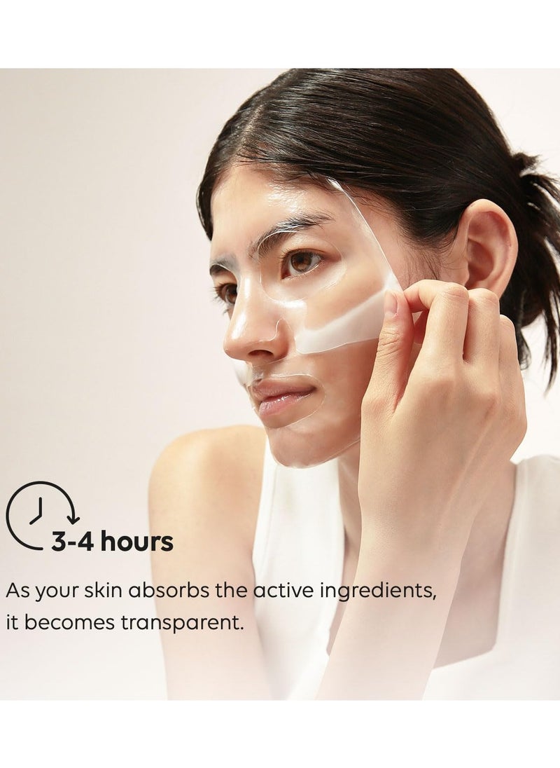 Bio-Collagen Real Deep Mask, Hydrating Overnight Mask, Pore Minimizing, Elasticity Improvement, 34g x8ea