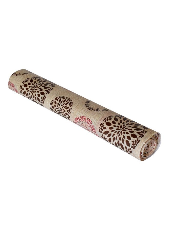 Kuber Industries Rangoli Printed PVC Anti Slip Skid Shelf Mat, 5 Mtr- Pack of 2 (Sand),Standard - Image 5