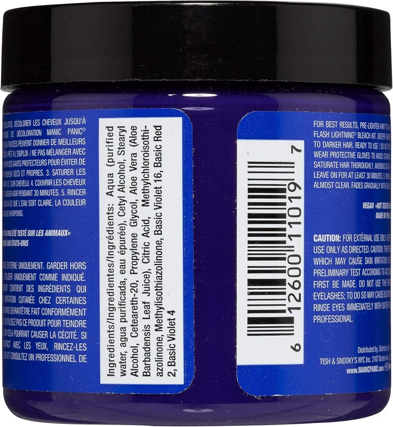 Manic Panic Semi-Permanent Hair Color Cream - Lie Locks, 4 Oz - Image 2