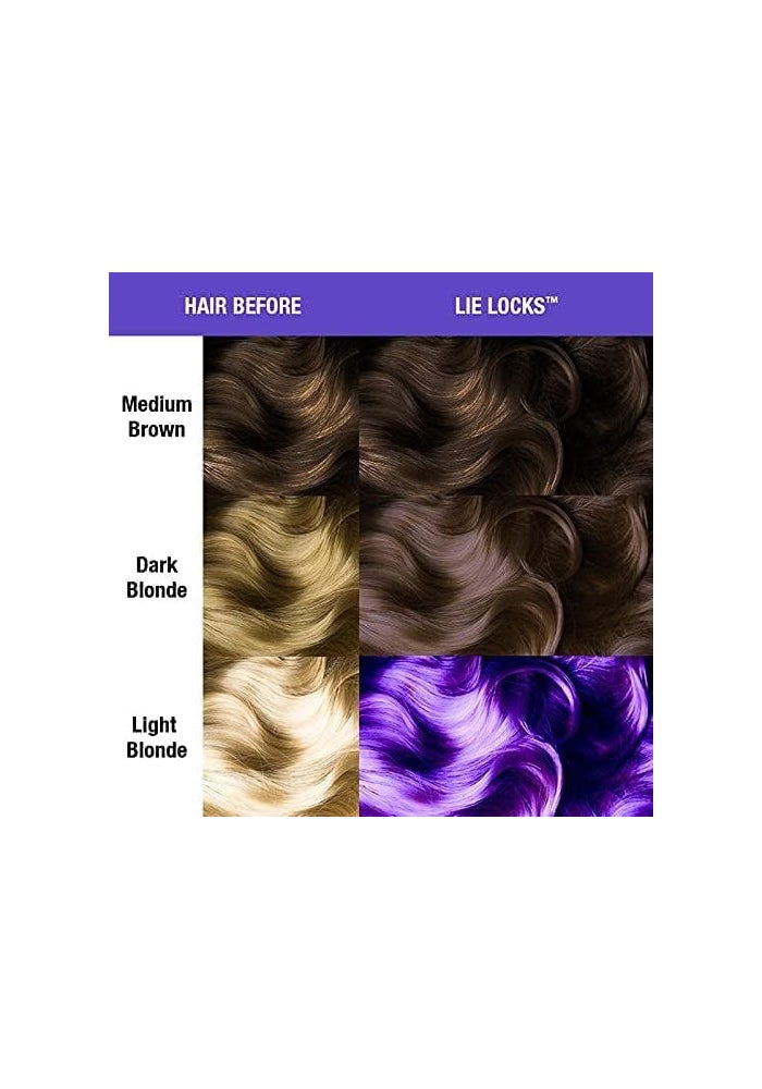 Manic Panic Semi-Permanent Hair Color Cream - Lie Locks, 4 Oz - Image 5