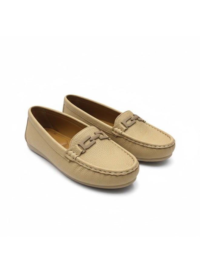 حذاء لوفر نسائي راقٍ بكعب مسطّح – أناقة يومية مع راحة تدوم - متوفر بمقاسات و الوان مختلفه - Image 3