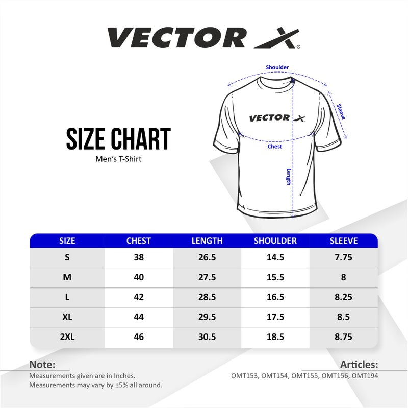 Vector X VTD-300-B-XL Polyester T-Shirt, XL (White) - Image 3