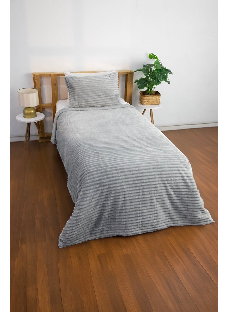 Linda 2 Piece Single Blanket Set - Grey - pzsku/ZE9C9627C5AB40F9276EDZ/45/_/1735957036/f6e151a0-5645-41e9-aea9-3cb91b312206