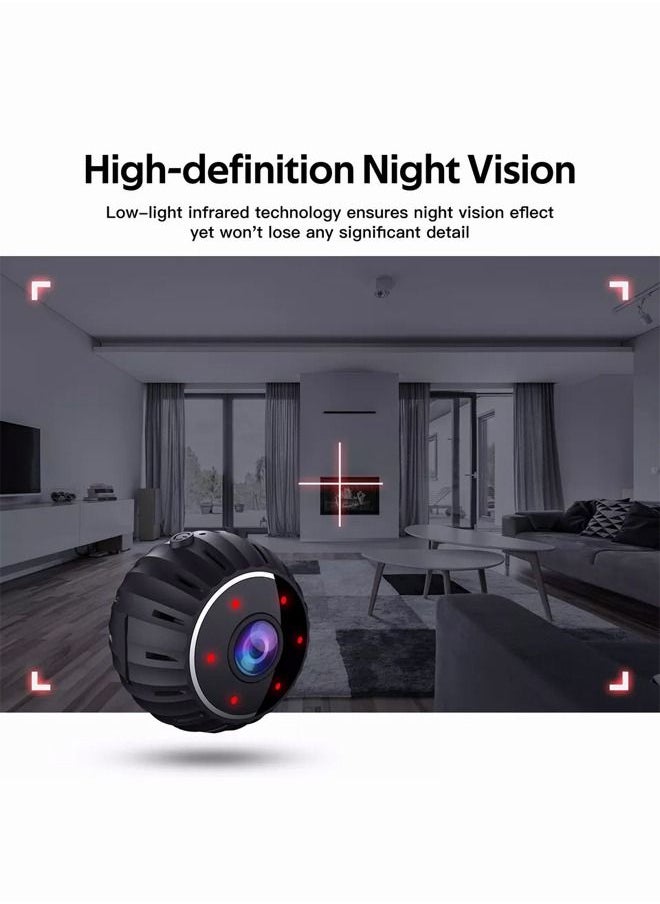 Generic - Camera 360° Security X10 Camera Smart Wireless WiFi 1080P HD Security Camera for Indoor Outdoor with Motion Detection and Alarm Night Vision - Image 1