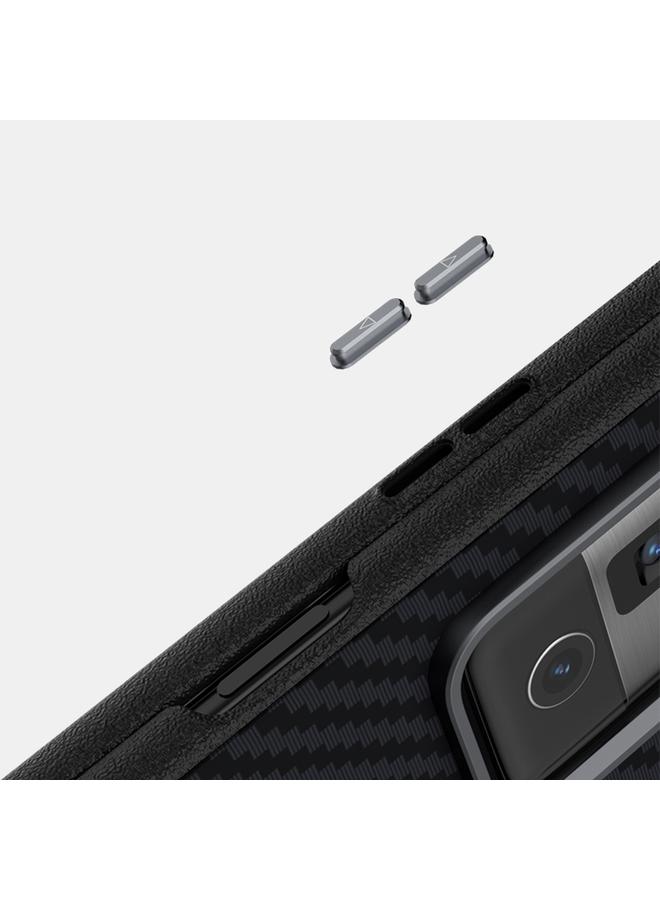 S-TOP Case For Honor Magic V3 ABEEL C Carbon Fiber Series 6D Micro Relief MagSafe Phone Case - Image 4