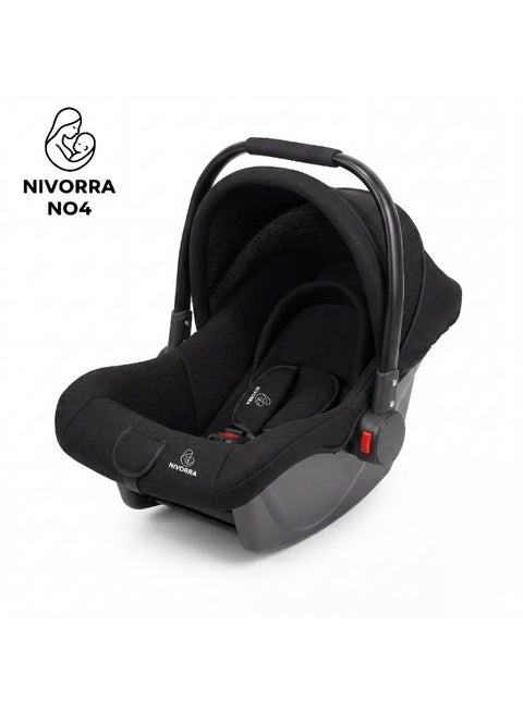 NIVORRA Newborn Infant Car Seat & Carrier, Lightweight, 3-Point Harness, 0-13 kg (0-15 Months)