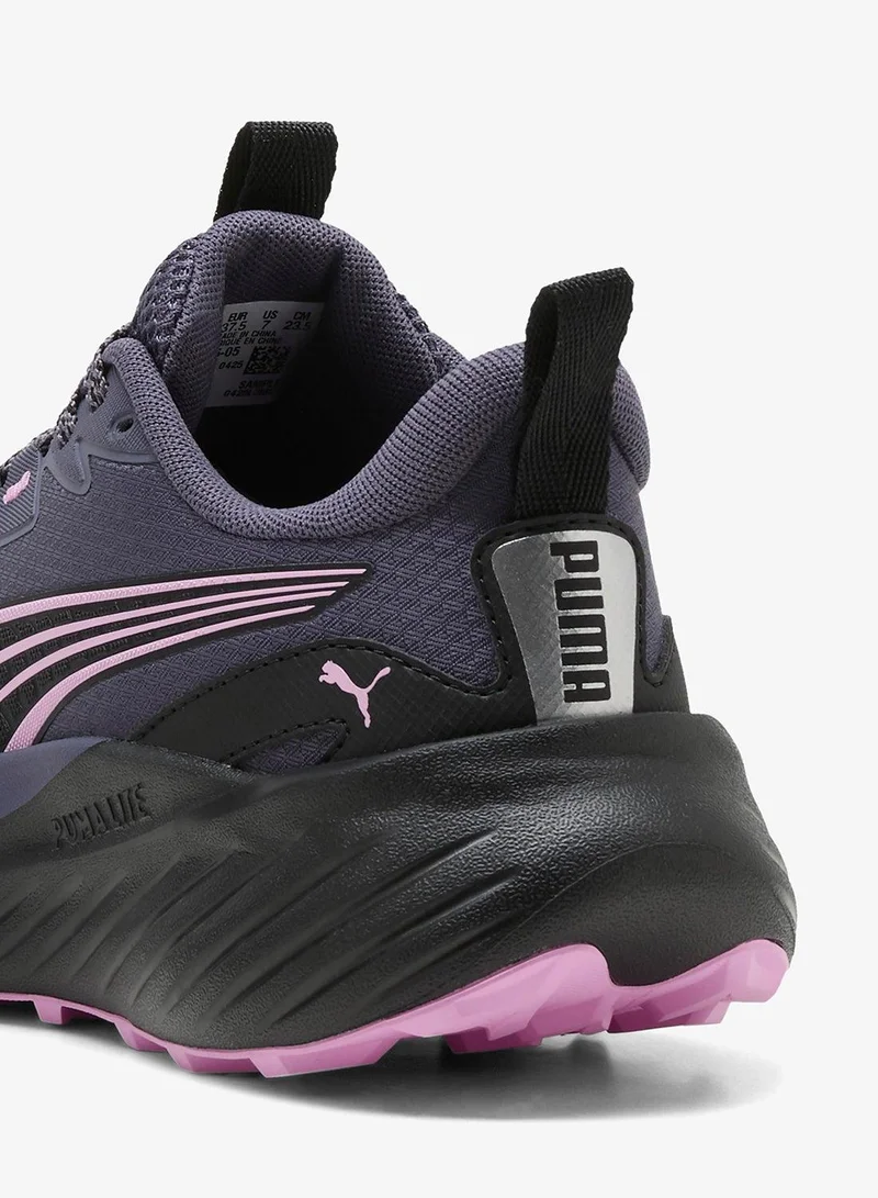 Puma Inky Depths-PUMA Black-Mauve Glow Pounce Lite 2 Trail for Men | Best Price UAE