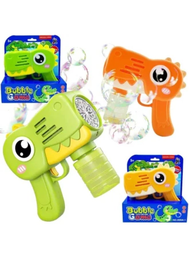 Generic valueable 1 Baby Kids Dinosaur Bubble Gun, 1-Piece Variety Pack, Suitable for children aged 3 years and above - Image 2