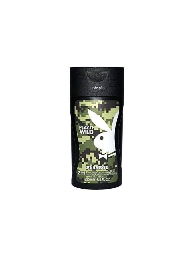 Playboy Play It Wild Shower Gel - For Men (500 ml, Pack of 2) - Image 2