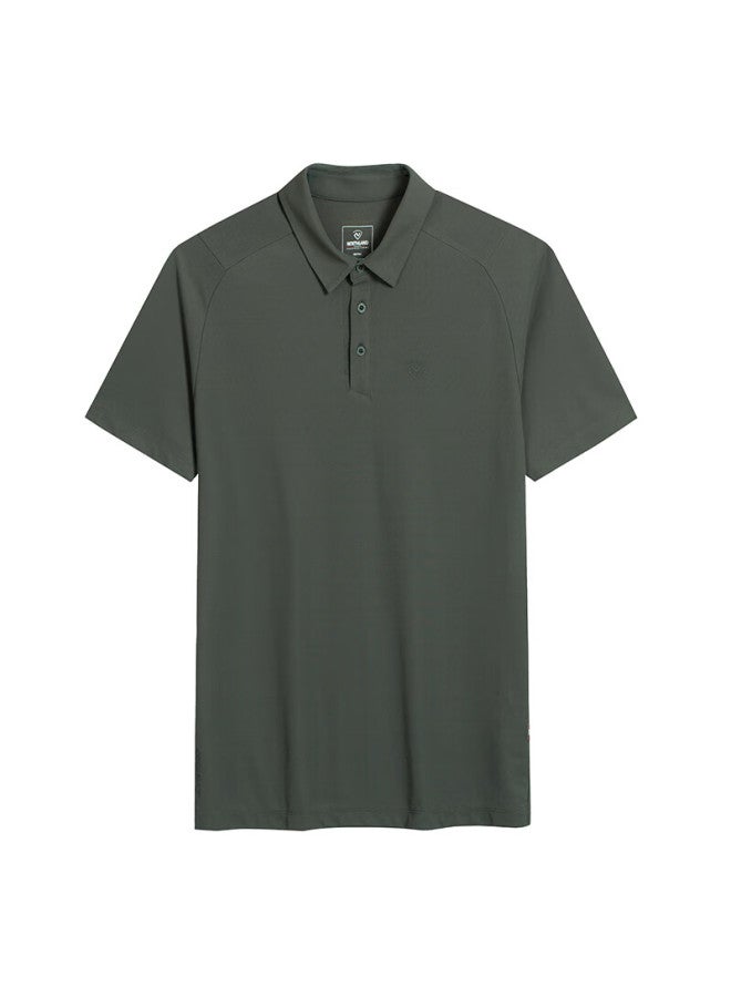 Northland Summer New Men's Outdoor Sun Protection Short Sleeve T-shirt Comfortable Breathable Cool Feeling Antibacterial Moisture Wicking Quick Dry Polo Shirt Men - Image 3