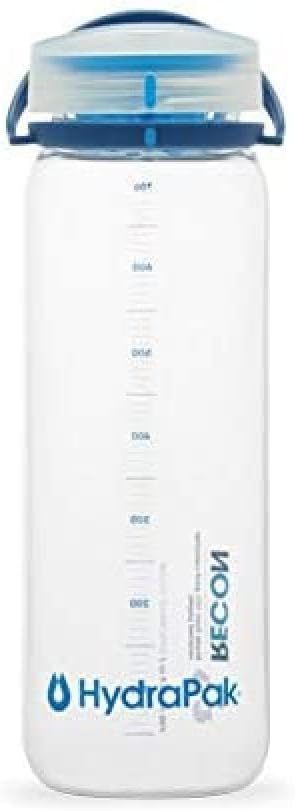 HydraPak Recon Twist  Sip  Wide Mouth Recycled Plastic Water Bottle 24oz or 32oz  Eco Friendly BPA Free Easy Carry - Image 1