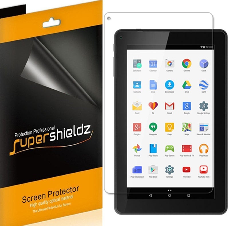 Supershieldz (3 Pack) Designed for Polaroid 7 inch HD Tablet (P709) Screen Protector, High Definition Clear Shield (PET) - Image 1