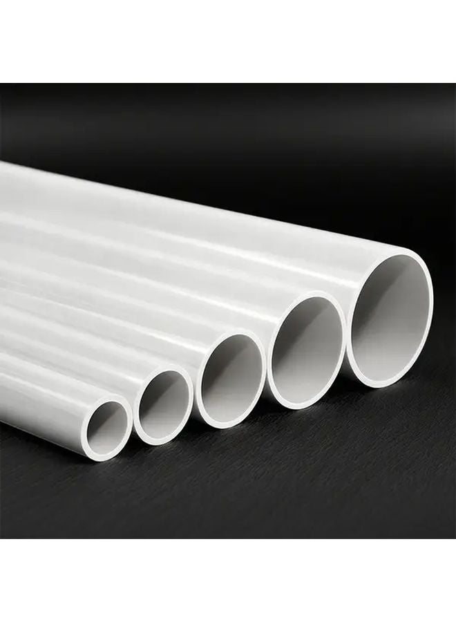 14mm White PVC Thin Hard Pipe 2pcs Small Diameter Plumbing Water Pipe - Image 4