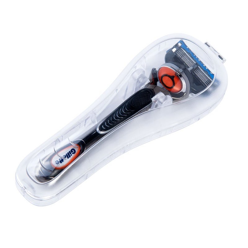 Nincha Manual Razor Travel Case Portable Plastic Manual Razor Trimmer Protector Transparent - Image 1