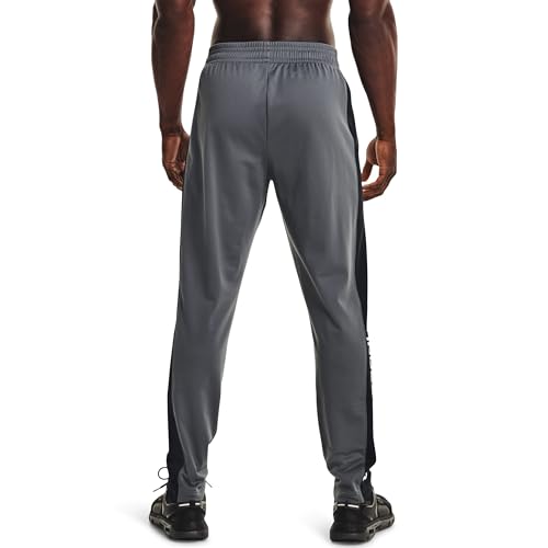 Under Armour Men's Brawler Pants, Pitch Gray (012)/White, 3X-Large - Image 2