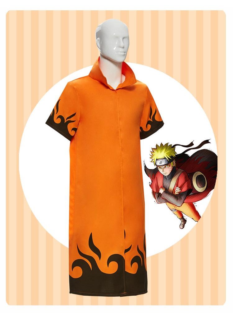 General Naruto Uzumaki Cosplay Hokage Cloak  - Image 3