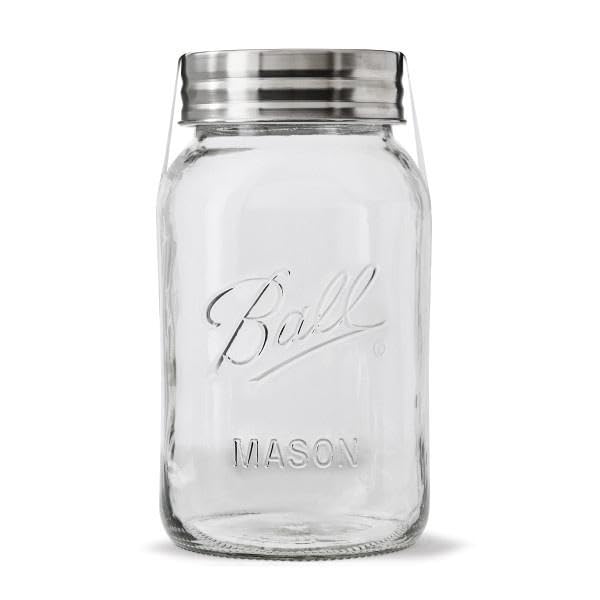 Ball Regular Mouth Glass Mason Jars with Lids and Bands, Used for Canning, Pickling, Juice, Jam, Jelly, Quart Size 32 Ounce (Pack of 3) - Image 2