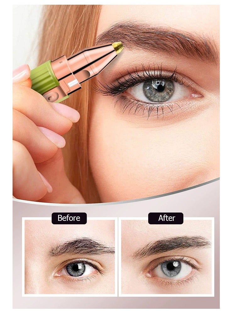 إزالة شعر الوجه جهاز إزالة الشعر غير مؤلم ماكينة حلاقة الوجه ماكينة حلاقة كهربائية - Image 5