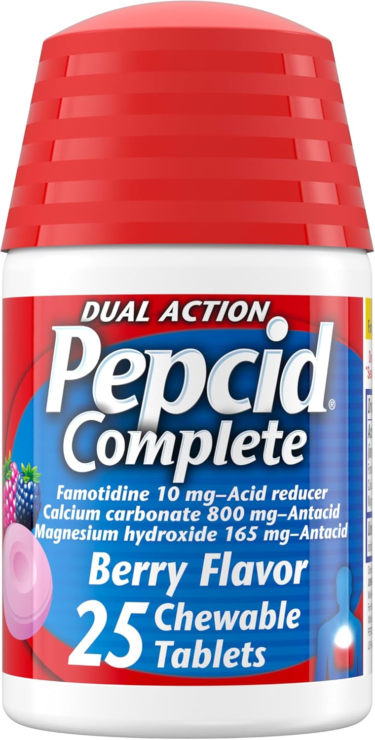 Pepcid أقراص بيبزيد كومبليت القابلة للمضغ بنكهة التوت - Image 1