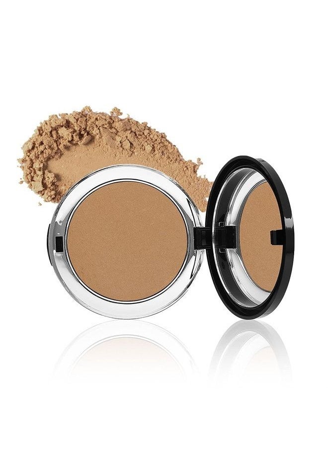 BellaPierre Compact Mineral Foundation SPF 15 | Vegan & Cruelty Free | Full Coverage | Hypoallergenic & Safe for All Skin Types | Oil & Talc Free - 0.35 Oz - Brown Sugar  - Image 1