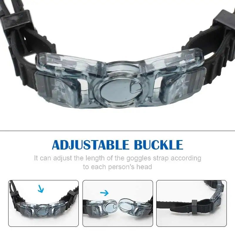 Bluejw Adult Men Women Swimming Goggles No Leaking Anti Fog Uv Protection Swim Glasses with Nasal Clip Earplug Protection Case - Image 5