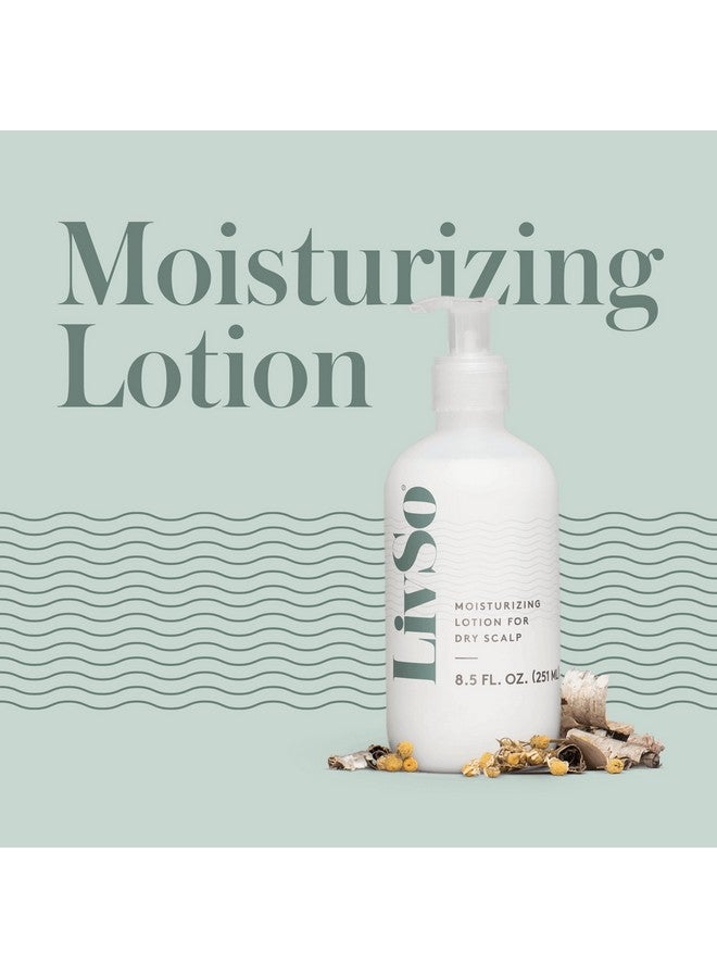 LivSo Moisturizing Scalp Lotion - Moisturizes Hair & Scalp - Naturally Derived - Fresh Feel - Effective (1 Bottle) - Image 2