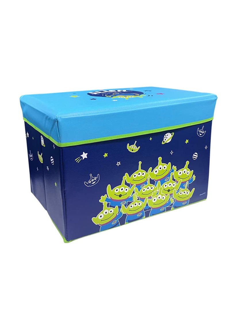 Sterling - Sterling Small Stool for Living Room,Stools for Sitting, Kids storage box, Storage Stools for living room, Sitting, Storage Boxes for Toys - Alien Stool (49.5 x 32 x 31.5 cm) - Image 1