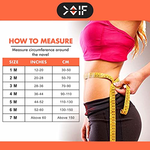 COIF Body Shapewear & Tummy Shaper Belt for Women & Men Used for Postpartum Recovery, Weight Loss, Muscle Toning, Fitness Exercise, Workout, Back Support, Gym, Yoga (6 Meter, Sky Blue) - Image 3
