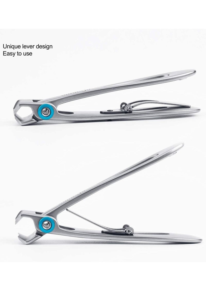 KASTWAVE Nail Clippers Wide Jaw Opening Nail Clippers for Thick Nail Extra Large Toenail Clippers - Image 5