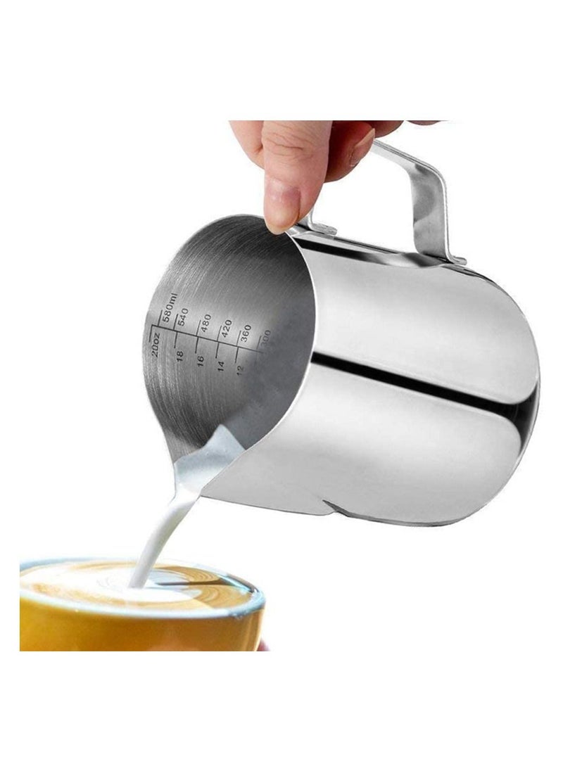 Generic Milk Frothing Pitcher 600ml Stainless Steel  - Image 1