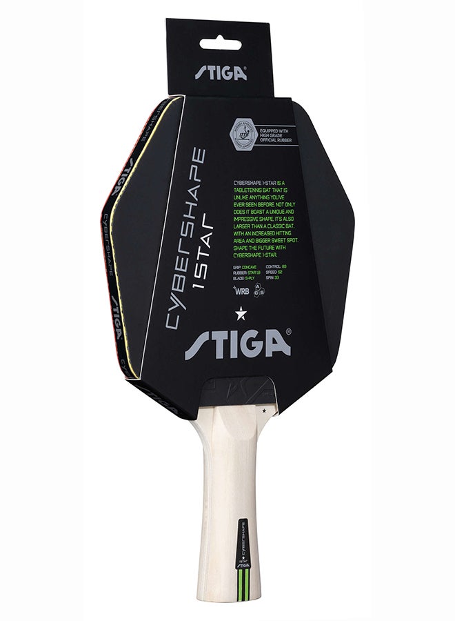 Stiga Cybershape 1-Star Table Tennis Bat - Image 4