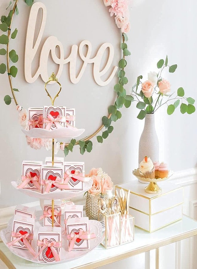 AIXIANG 24 Pink Love Heart Soap Favors for Guests, Party Souvenirs Tokens Keepsakes Giveaways, Wedding Party Favors for Guests, Bridal Shower Gift Favors, Baby Shower Favors for Guests - Image 2