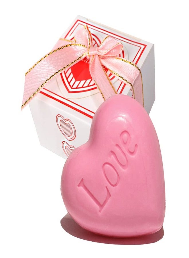 AIXIANG 24 Pink Love Heart Soap Favors for Guests, Party Souvenirs Tokens Keepsakes Giveaways, Wedding Party Favors for Guests, Bridal Shower Gift Favors, Baby Shower Favors for Guests - Image 1
