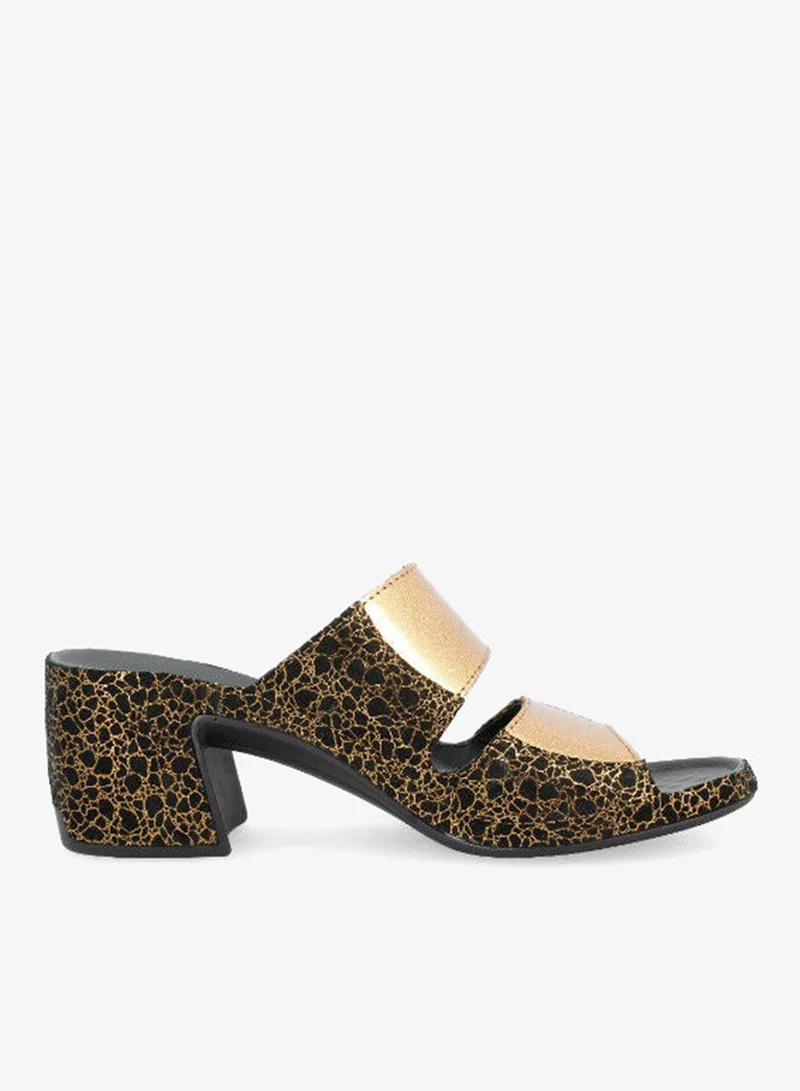 فايتال صنادل نسائية فيتال كارا - كافور/ميتاليك ذهبي