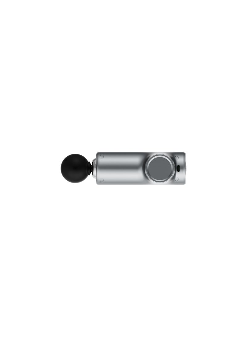 SKG High‑Speed Percussion Massage Gun F1 Pro Grey, 3200RPM Motor,7mm Stroke,6‑Speed Adjustment,4 Interchangeable Massage Heads, Lightweight Ergonomic Structure, Post‑Sport & Daily Muscle Soothing - Image 5