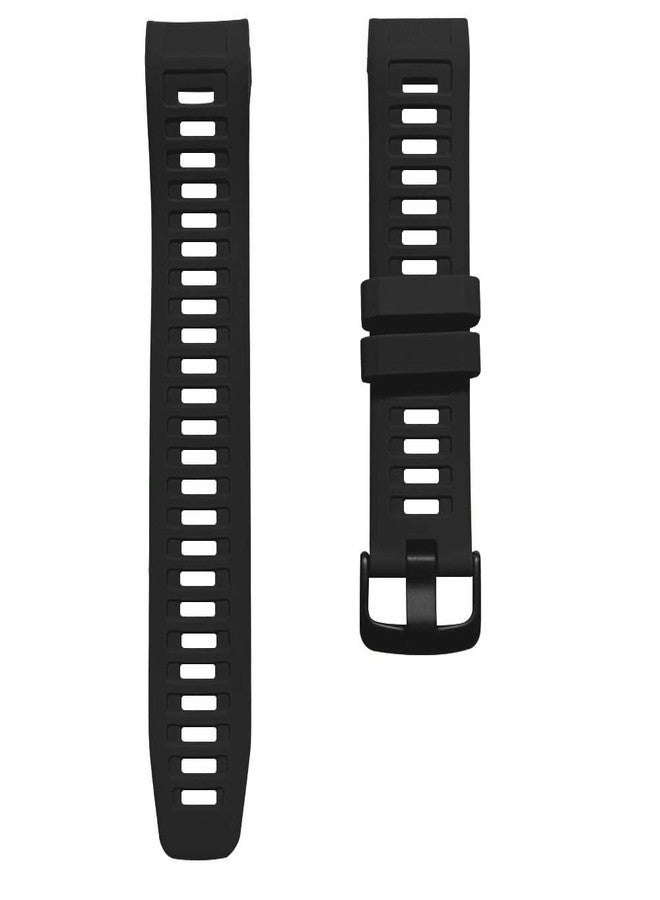 EXMRAT for Garmin Instinct Watch Band, Replacement Silicone Watch Strap for Garmin Instinct Solar/Tactical/Esports/Instinct Tide (Black) - Image 4