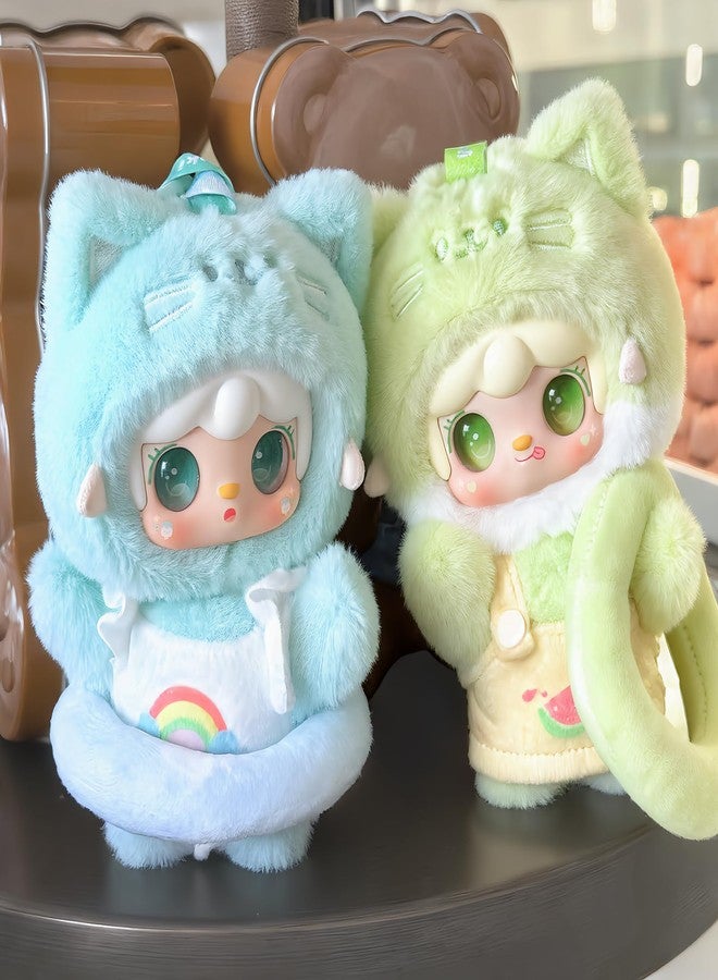 MTNSPTCR Yooki Summer Party Series Plush Blind Box 1 PCS - Cute Vinyl Face Random Design Action Figures, Collectible Mystery Stuffed Toys Bag Charm Birthday for Girls - Image 2