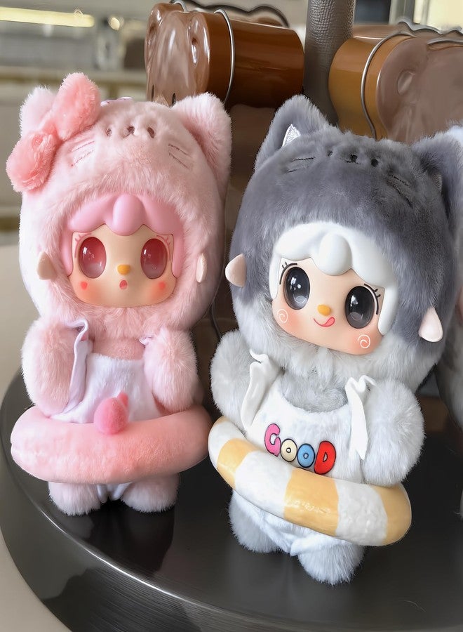 MTNSPTCR Yooki Summer Party Series Plush Blind Box 1 PCS - Cute Vinyl Face Random Design Action Figures, Collectible Mystery Stuffed Toys Bag Charm Birthday for Girls - Image 4