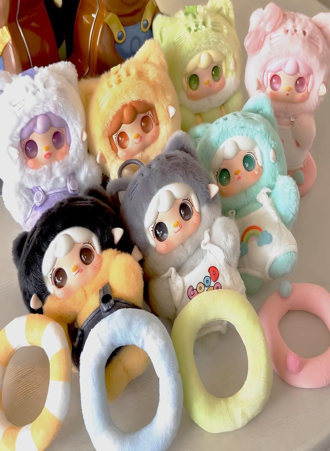 MTNSPTCR Yooki Summer Party Series Plush Blind Box 1 PCS - Cute Vinyl Face Random Design Action Figures, Collectible Mystery Stuffed Toys Bag Charm Birthday for Girls - Image 5