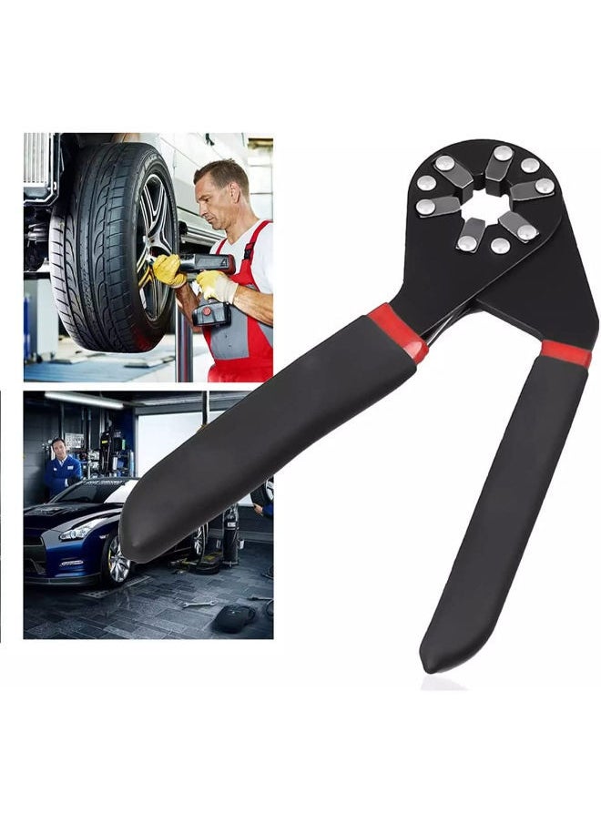 Generic - Tools 8 Inch Bionic Adjustable Wrench | 14 Wrenches in 1 | Grabs Bolt On All Six Sides | Patented Design Multiplies Gripping Force | Great Gifts for Men, Dad, Gadgets for men - Image 1