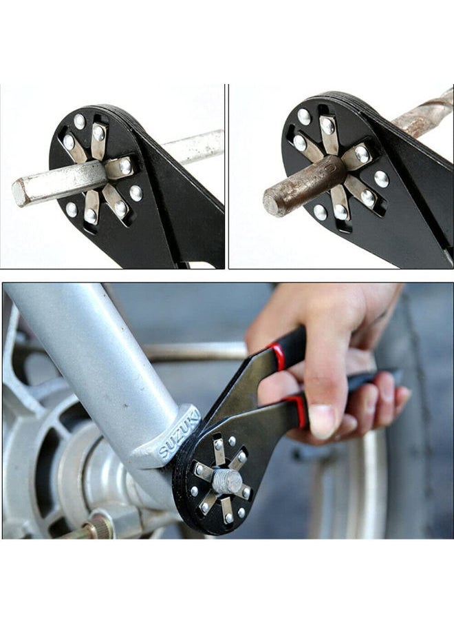 Generic - Tools 8 Inch Bionic Adjustable Wrench | 14 Wrenches in 1 | Grabs Bolt On All Six Sides | Patented Design Multiplies Gripping Force | Great Gifts for Men, Dad, Gadgets for men - Image 1