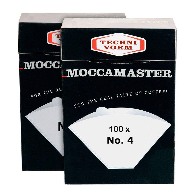 Technivorm Moccamaster 85022 Moccamaster 4 Paper Filters White 2 Original Version