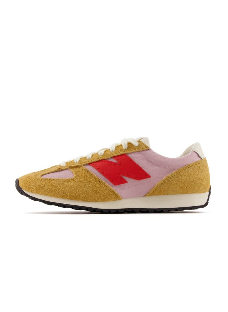 New Balance 471 Casual Athlesiure/Colorblock Sneakers Shoes Yellow/Pink/Red For Women/Men/Students - Image 1