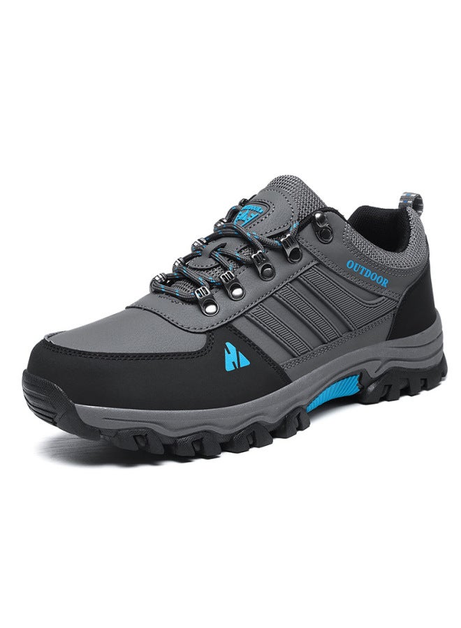 Men's Winter  New Anti-slip Waterproof Outdoor  Shoes Off-road Anti-collision Wear-resistant Mountaineering Shoes