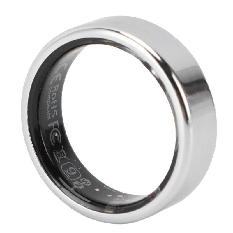 Smart Ring ID 22.2mm Space Aluminum Slim Design - 1 Hour Fast Charge 4-5 Days Battery Life Waterproof Activity Tracker for Fitness Enthusiasts, Daily Wear And Remote Photography - Image 2