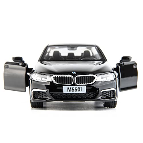 RMZ City BMW M550i Car Model 1:36 Diecasting Alloy Toy Car, Pull Back Vehicles Toy Car for Toddlers Kids Boys Girls Gift Black - Image 4
