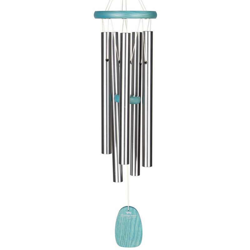 Woodstock Chimes Woodstock Wind Chimes for Outside, Outdoor Decor, Patio and Garden Decor for Outside Front Porch Decor (24") Beachcomber Wind Chime Gracious Green Decorative Wind Chime (BCGG) - Image 4