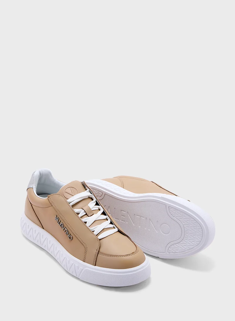 VALENTINO BY MARIO VALENTINO Lace Up Low Top Sneakers