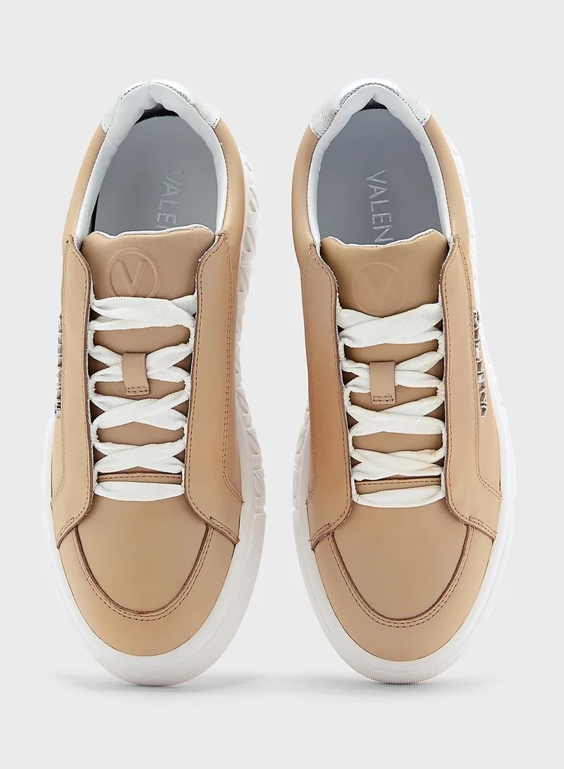 VALENTINO BY MARIO VALENTINO Lace Up Low Top Sneakers